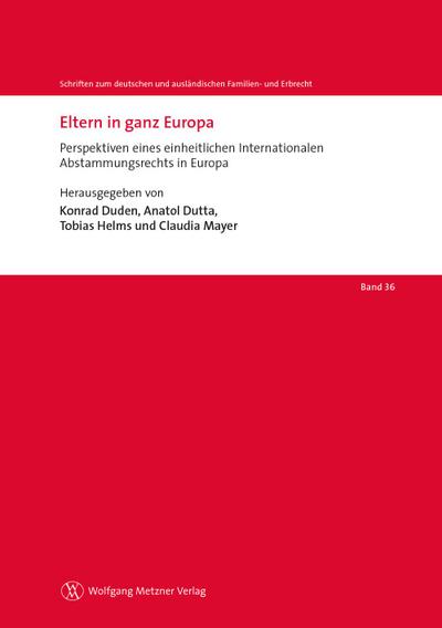 Eltern in ganz Europa