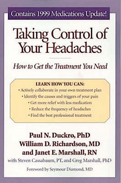 Cassabaum, S: Taking Control of Your Headaches