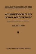 Naturwissenschaft und Technik der Gegenwart