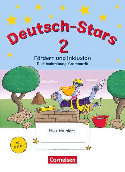 Deutsch-Stars - Allgemeine Ausgabe. 2. Schuljahr - Fördern und Inklusion