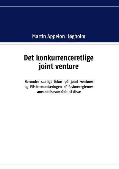 Det konkurrenceretlige joint venture