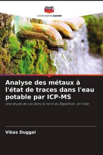 Analyse des métaux à l’état de traces dans l’eau potable par ICP-MS