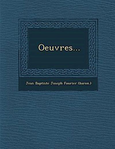 Oeuvres...