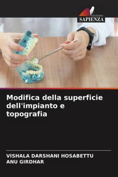 Modifica della superficie dell’impianto e topografia