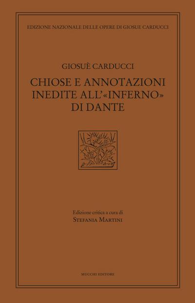Chiose e annotazioni inedite all’«Inferno» di Dante