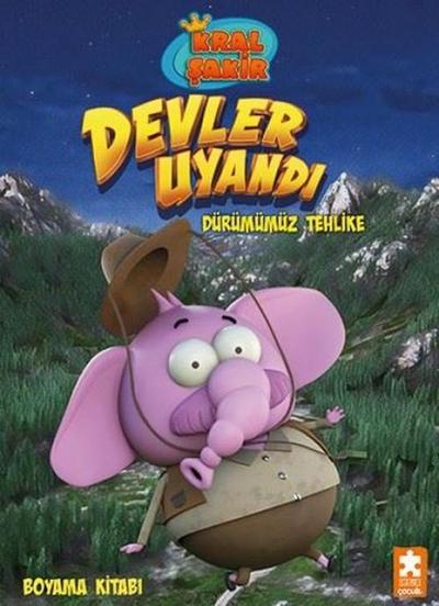 Kral Sakir Devler Uyandi - Dürümümüz Tehlike - Boyama Kitabi