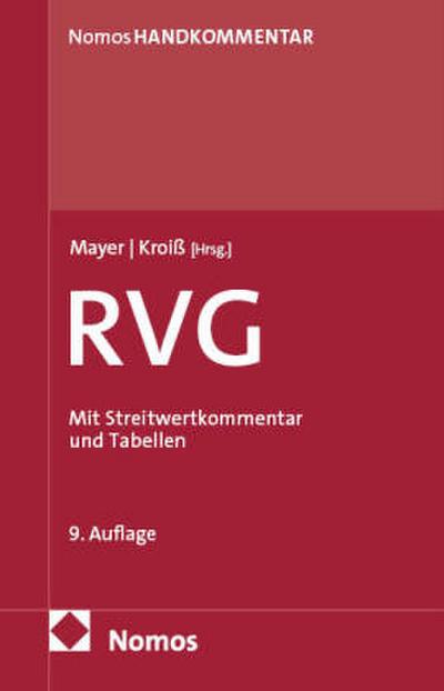 Rechtsanwaltsvergütungsgesetz: RVG