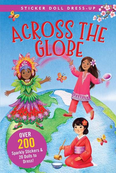 Across the Globe Sticker Doll Dress-Up Book