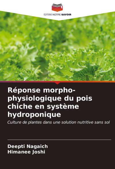 Réponse morpho-physiologique du pois chiche en système hydroponique
