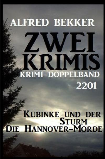Krimi Doppelband 2201 - Zwei Krimis