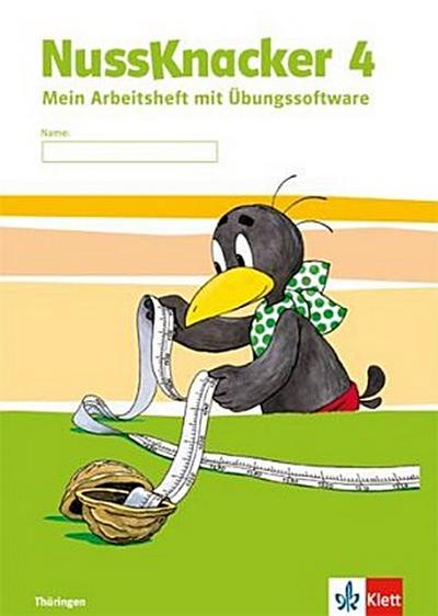 Der Nussknacker, Ausgabe Sachsen und Thüringen (2014) 4. Schuljahr, Mein Arbeitsheft für Thüringen, m. CD-ROM