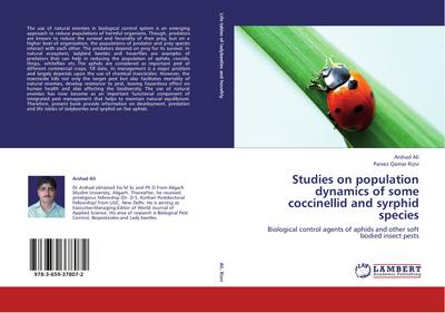 Studies on population dynamics of some coccinellid and syrphid species