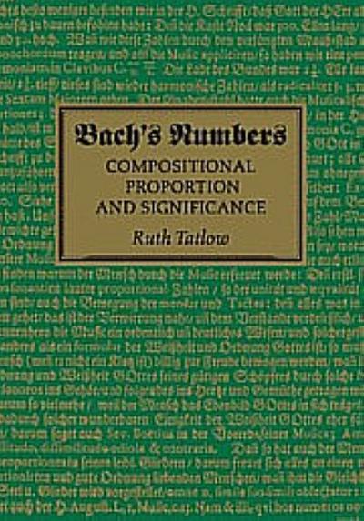 Bach’s Numbers
