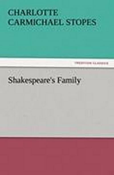 Shakespeare’s Family