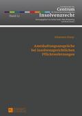 Amtshaftungsansprüche bei insolvenzgerichtlichen P