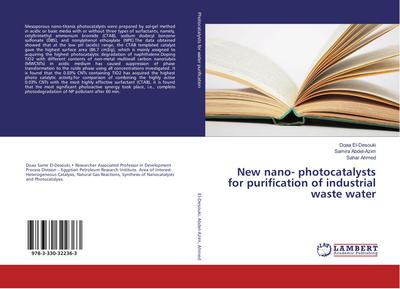 New nano- photocatalysts for purification of industrial waste water