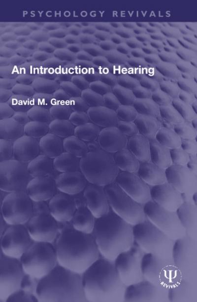 An Introduction to Hearing