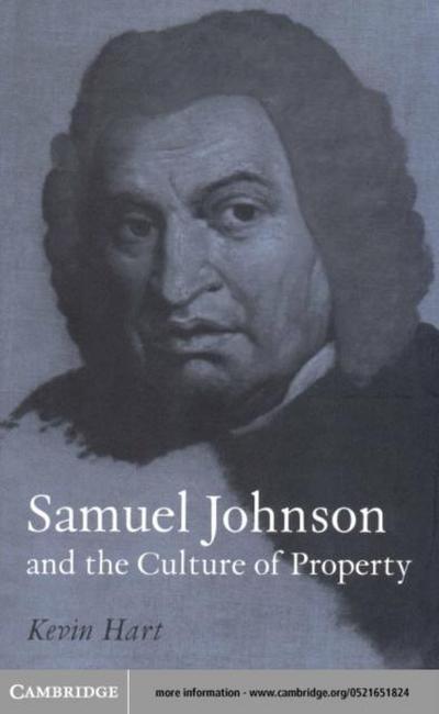 Samuel Johnson and the Culture of Property