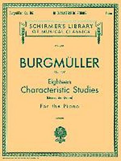 18 Characteristic Studies, Op. 109