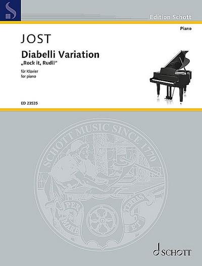 Diabelli Variation ’Rock it, Rudi!’für Klavier