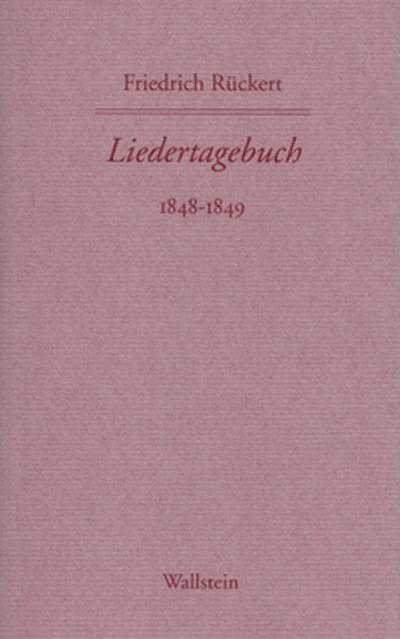 Liedertagebuch III/IV