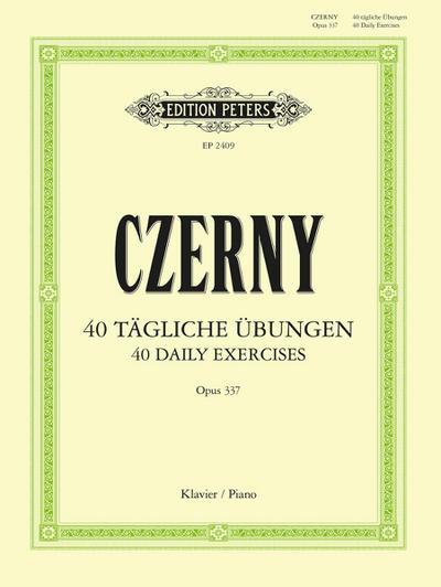 40 tägliche Übungen op. 337