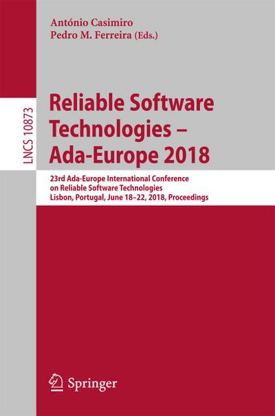 Reliable Software Technologies - Ada-Europe 2018