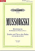 Kinderstube und Lieder und Tänze des Todesfür tiefe Stimme und Klavier (russ/dt)
