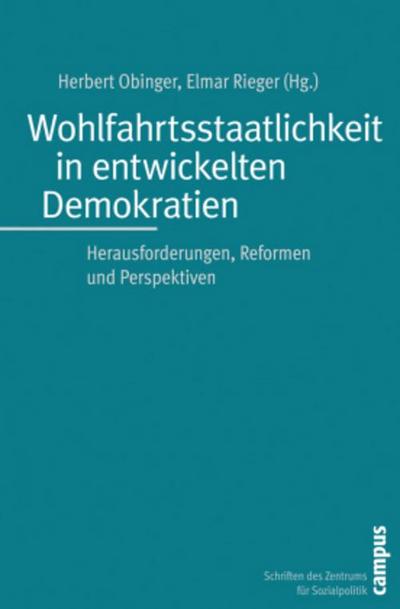 Wohlfahrtsstaatlichkeit in entwickelten Demokratien