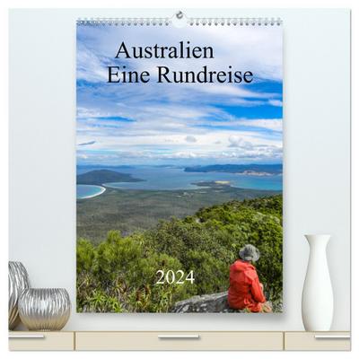 Australien - Eine Rundreise (hochwertiger Premium Wandkalender 2024 DIN A2 hoch), Kunstdruck in Hochglanz