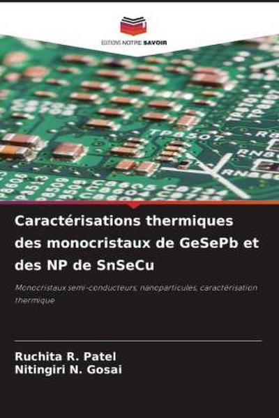 Caractérisations thermiques des monocristaux de GeSePb et des NP de SnSeCu