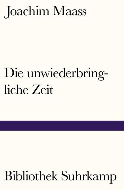 Die unwiederbringliche Zeit