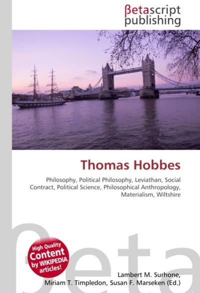 Thomas Hobbes - Lambert M Surhone
