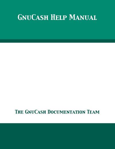 GnuCash 2.7 Help Manual