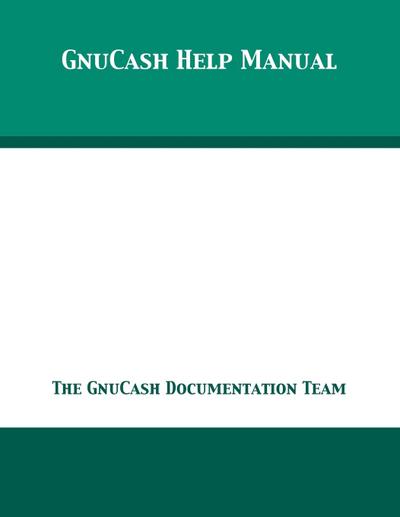GnuCash 2.7 Help Manual