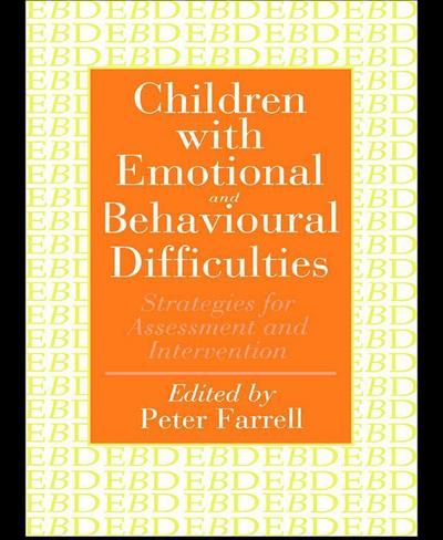 Children With Emotional And Behavioural Difficulties