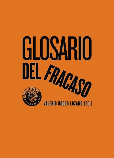 Glosario del fracaso