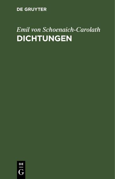 Dichtungen