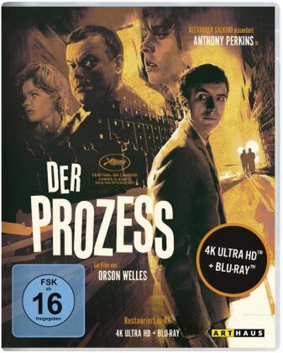 Der Prozess - 60th Anniversary Edition 4K, 1 UHD-Blu-ray + 1 Blu-ray