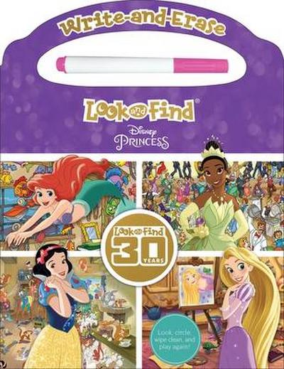 Disney Princess: Write-And-Erase Look and Find