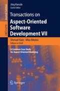 Transactions on Aspect-Oriented Software Developme