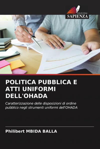 POLITICA PUBBLICA E ATTI UNIFORMI DELL’OHADA