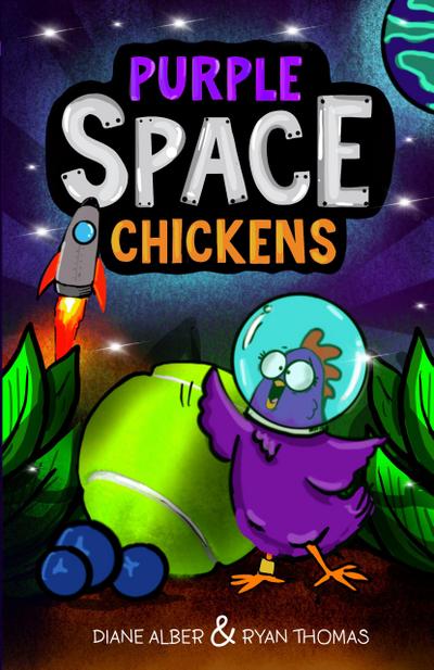 Purple Space Chickens