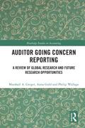 Auditor Going Concern Reporting