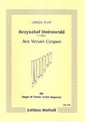 Ave verum corpusfür Tenor (Sopran) und Orgel
