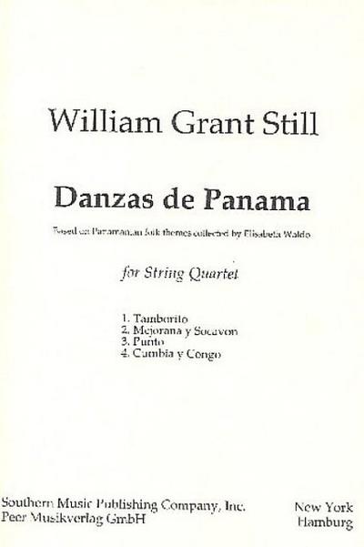 Danzas de Panamafor string quartet