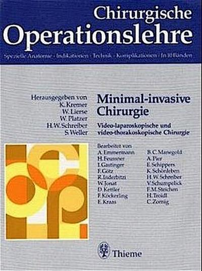 Chirurgische Operationslehre Minimal-invasive Chirurgie