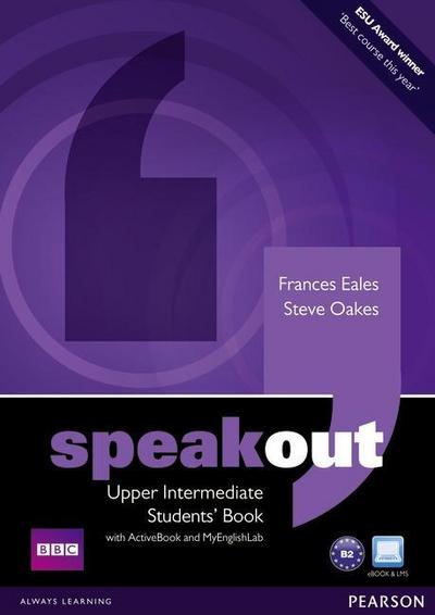 Speakout Upper Intermediate Students’ Book with DVD/Active Book and MyLab Pack, m. 1 Beilage, m. 1 Online-Zugang