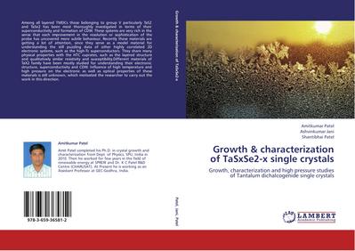 Growth & characterization of TaSxSe2-x single crystals