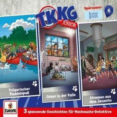 TKKG Junior Spürnasenbox,3 Audio-CD